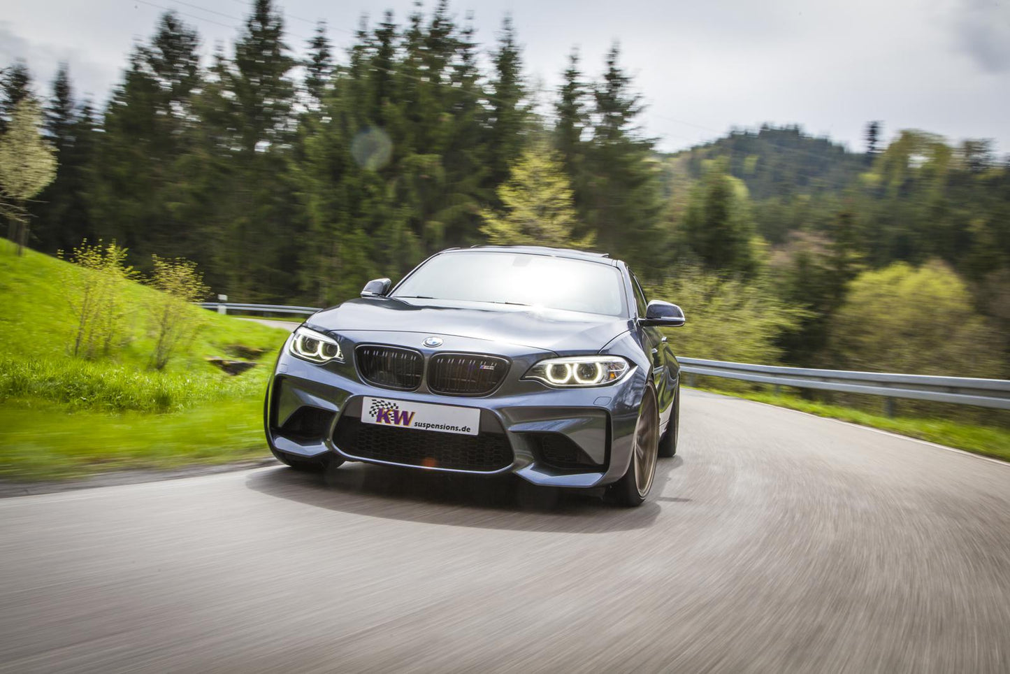 KW V4 Coilovers (Incl Top Mounts) for BMW M2 F87 (OG & Competition)