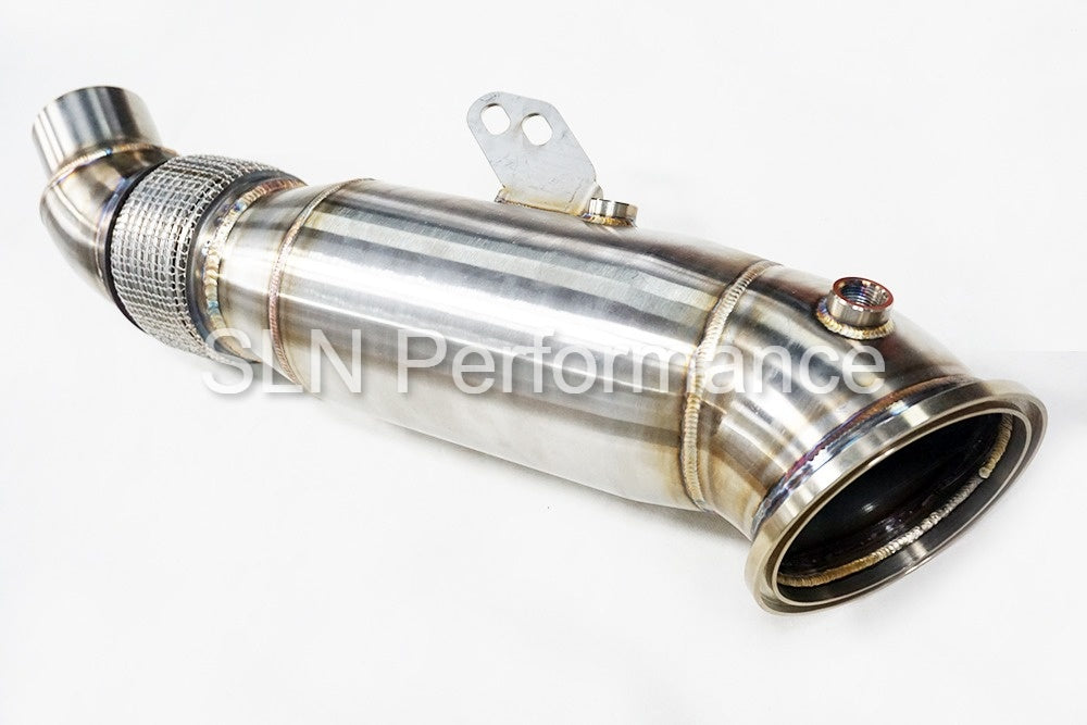 SLN BMW B58 Super 5” Sports Cat Downpipe M140i M240i 240i 440i F Series