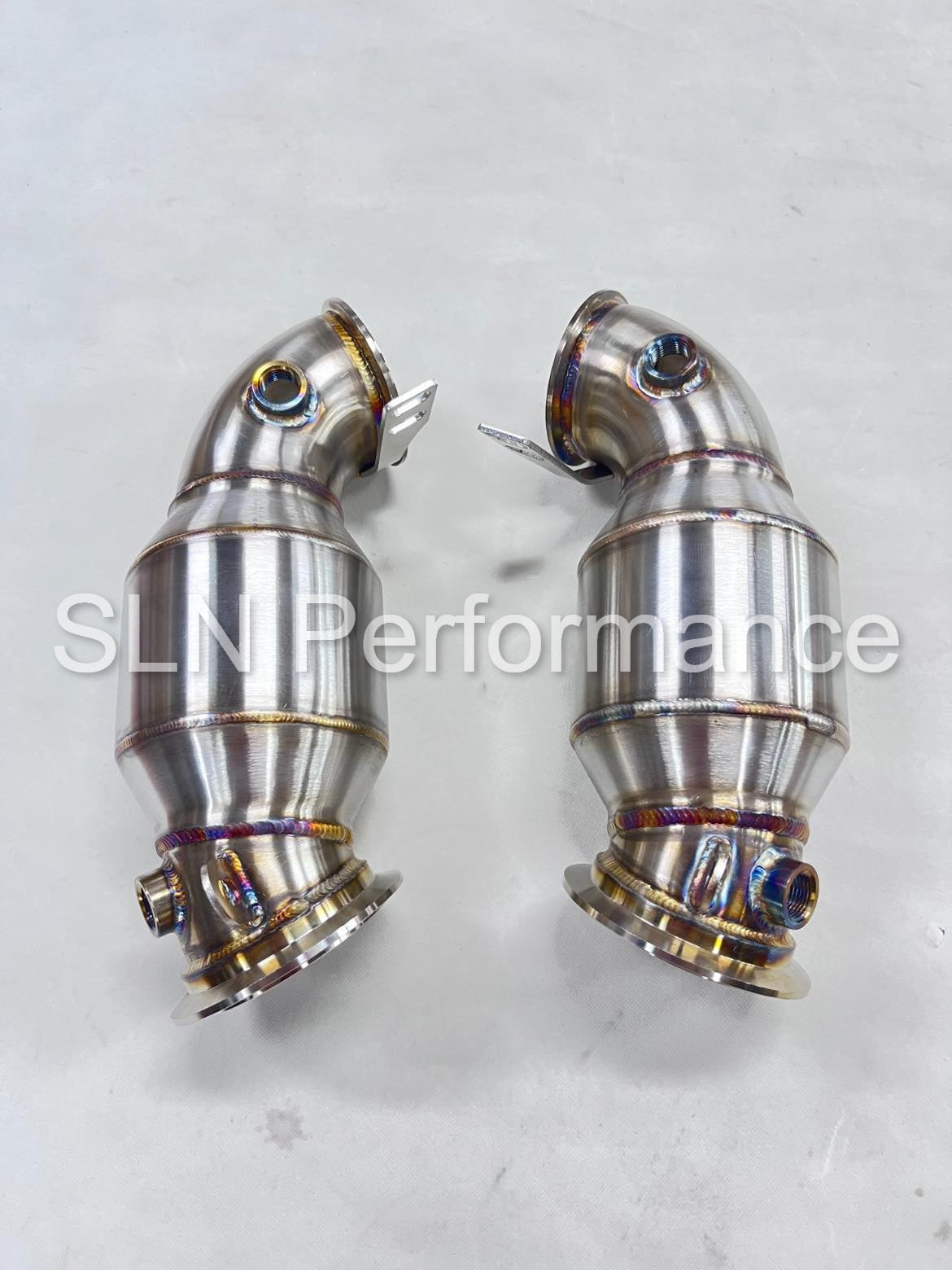 SLN BMW F90 M5 M8 Sports Cat Downpipes 2017+ | BMW F91/F92/F93 M8 S63M 2020+