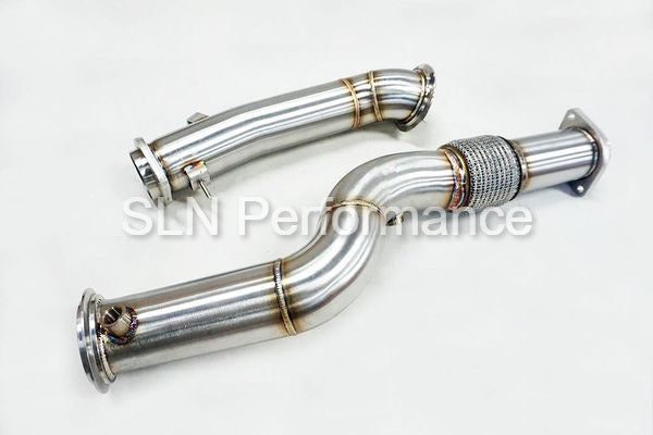 SLN BMW S58 Decat Downpipe M2 G87 M3 G80 M4 G82 & X3M X4M LCI