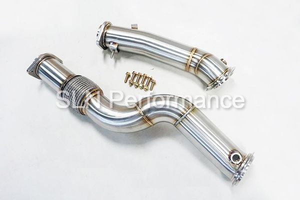 SLN BMW S58 Decat Downpipe M2 G87 M3 G80 M4 G82 & X3M X4M LCI