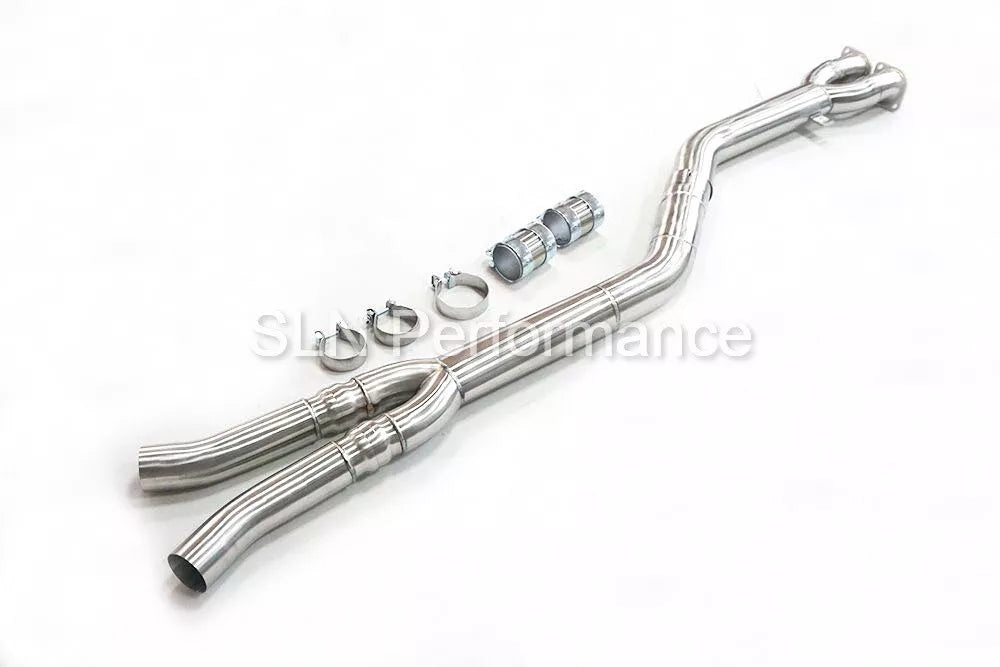 SLN BMW S58 X3M F97 X4M F98 Pre LCI Single Mid Pipe