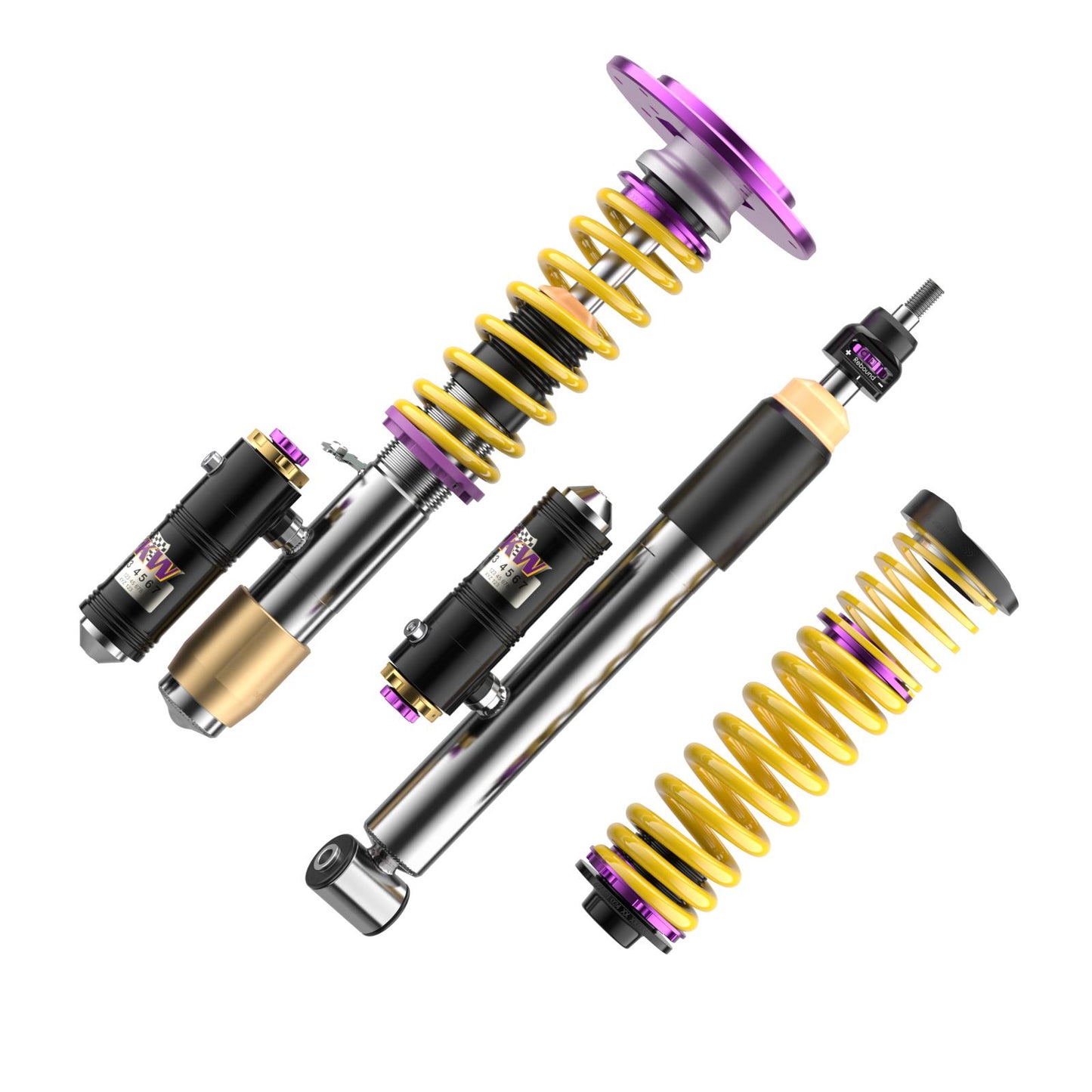 KW V4 Coilovers (Incl Top Mounts) for BMW M2 F87 (OG & Competition)