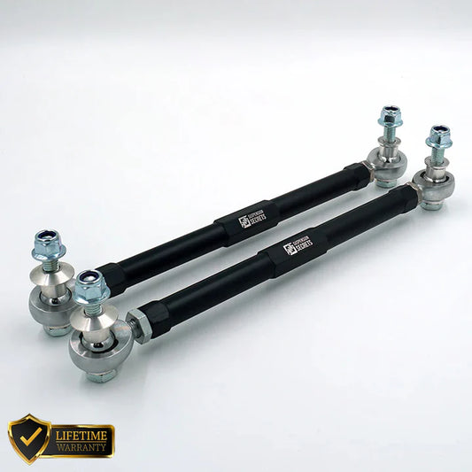 Suspension Secrets Adjustable Front Drop Links / End Links - BMW F20 M135i/M140i - DRW Performance