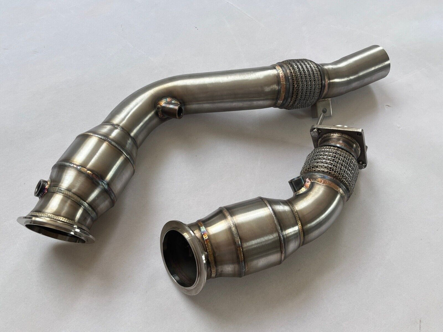 SLN BMW S55 Sport Cat Downpipes F80 F82 M3 M4 M2C