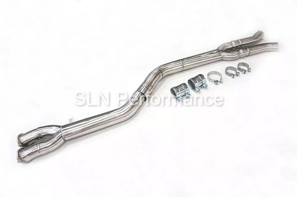 SLN BMW S58 X3M F97 X4M F98 Pre LCI Single Mid Pipe